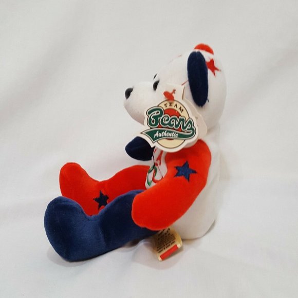 Team Bears Authentic Bean Plush Bears USA Olympic - Picture 5 of 12
